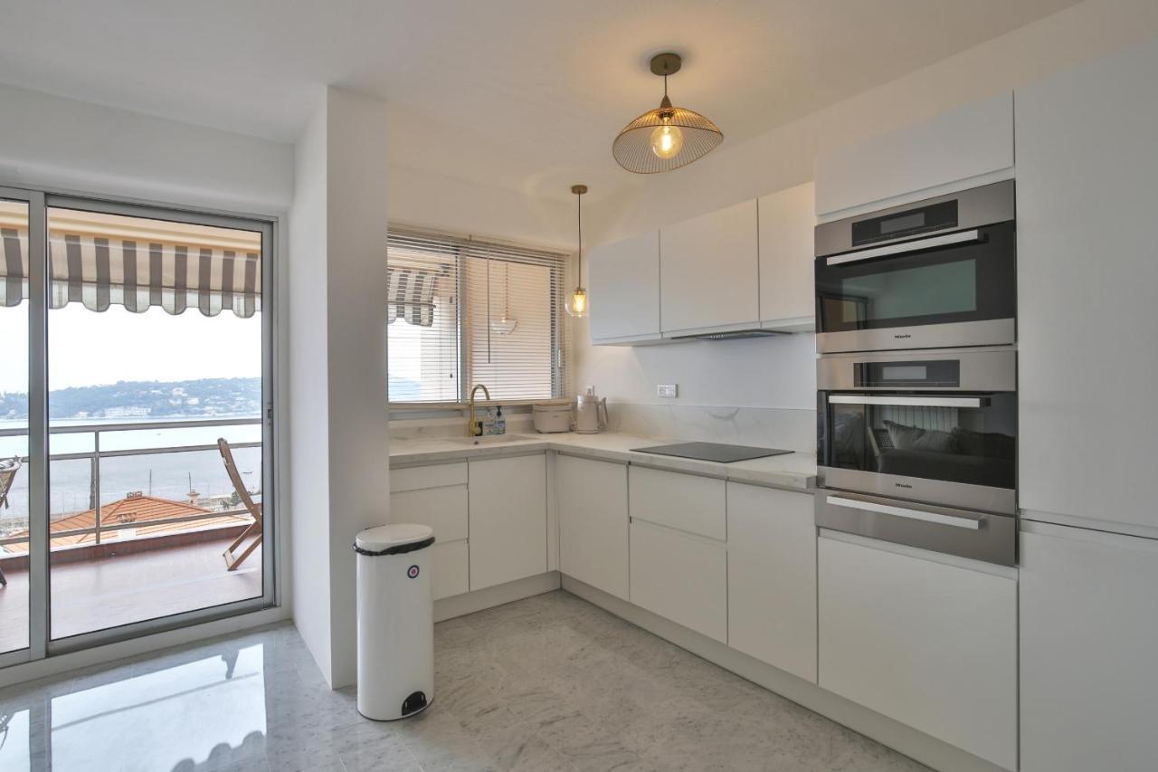 Sublime Appartement Vue Mer. Parking/Piscine/Clim Villefranche-sur-Mer Buitenkant foto