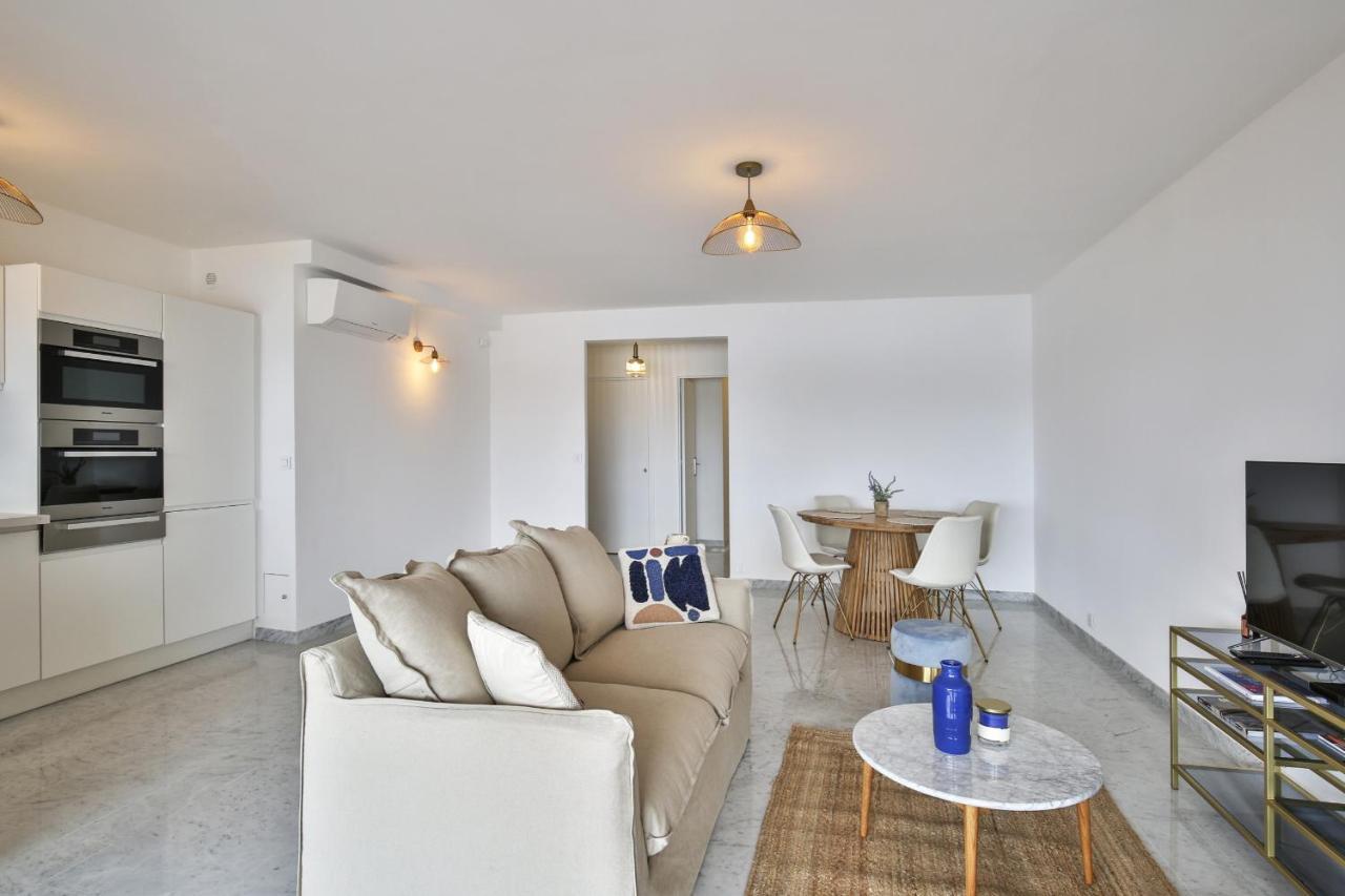 Sublime Appartement Vue Mer. Parking/Piscine/Clim Villefranche-sur-Mer Buitenkant foto